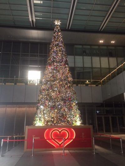 名古屋駅前 クリスマスツリー